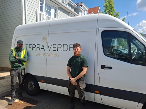 Terra Verde Landscaping team at work